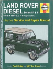 Haynes Land-Rover (Diesel Owners Workshop Manual, '58-'85)