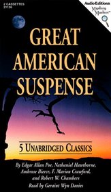 Great American Suspense: Five Unabridged Classics (Audio Editions Mystery Masters)