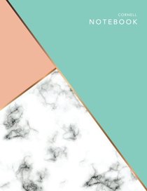 Cornell Notebook: Pastel Marble | 120 White Pages 8.5x11 | Note Taking System (Notebooks for Students) (Volume 2)