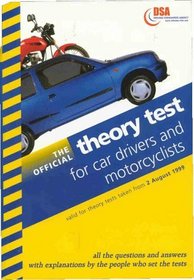 The Official Theory Test for Car Drivers and Motorcyclists: Valid for Theory Tests Taken from 2 August 1999 (Driving Skills)