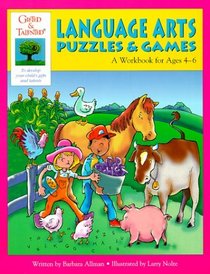 Language Arts Puzzles  Games: A Workbook for Ages 4-6 (Gifted  Talented)