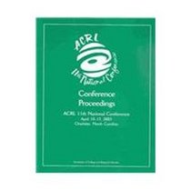 Acrl Eleventh National Conference Proceedings