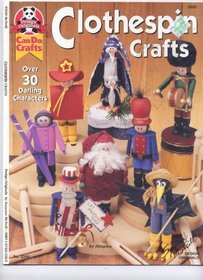 Clothespin Crafts (Design Originals Can Do Crafts, 3349)