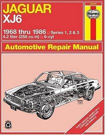 Haynes Repair Manuals: Jaguar XJ6, 1968-1986