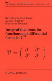 Integral Theorems for Functions and Differential Forms in C(m) (Research Notes in Mathematics Series)