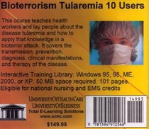 Bioterrorism Tularemia, 10 Users
