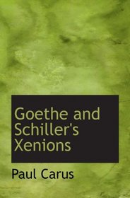 Goethe and Schiller's Xenions
