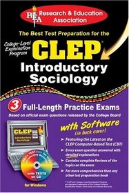 CLEP Introductory Sociology w/CD (REA) - The Best Test Prep for the CLEP Exam (Test Preps)