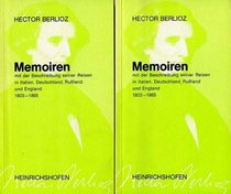 Memoiren: Mit d. Beschreibung seiner Reisen in Italien, Deutschland, Russland u. England (Taschenbucher zur Musikwissenschaft) (German Edition)