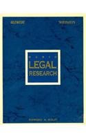 Basic Legal Research (Legal Studies Series)