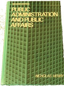 Public Administration & Public Affairs