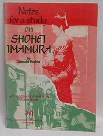 Notes for a study on Shohei Imamura (An Australian Film Institute monograph)