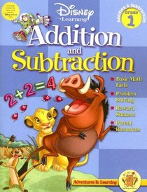 Addition and Subtraction: Grade 1 (Disney Workbooks)