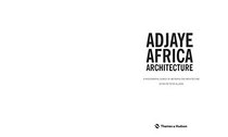 Adjaye: Africa: Architecture: Compact Edition