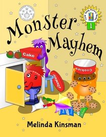 Monster Mayhem: U.S. English Edition - Funny Rhyming Bedtime Story - Picture Book / Beginner Reader (Ages 3-7) (Top of the Wardrobe Gang Picture Books) (Volume 1)