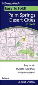 Palm Springs/desert Cities, California: Laminated (Rand McNally Easyfinder)