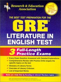 GRE Literature in English (REA) - The Best Test Prep for the GRE (Test Preps)