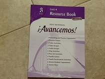 Avancemos! 3 Unit 4 Resource Book