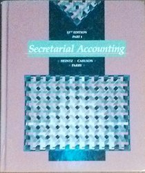 Secretarial Accounting. (College Accounting, Chapter 1)