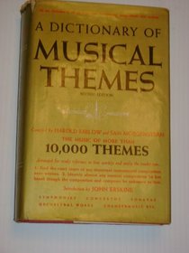 Dictionary Of Musical Themes, A : Compiled by Harold Barlow and Sam