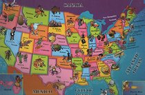 U.S.A. (Frame-Tray Puzzle)