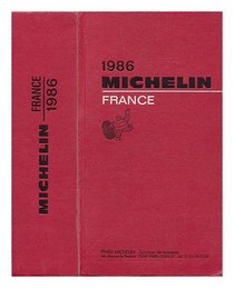 Michelin Red Guide: France, 1986