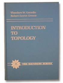 Introduction to Topology (The Saunders Series)