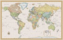 Rand Mcnally World Map (Classic Edition World Wall Map)