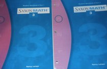 Saxon Math 3 Student Workbook Part 1 Grade 3