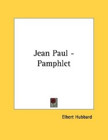 Jean Paul - Pamphlet