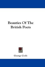 Beauties Of The British Poets