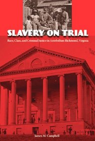 Slavery on Trial: Race, Class, and Criminal Justice in Antebellum Richmond, Virginia (New Perspectives on the History of the South)