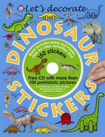 Let's Decorate Dinosaur Stickers