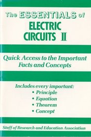 Essentials of Electric Circuits II (Essential Series)