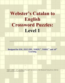 Webster's Catalan to English Crossword Puzzles: Level 1