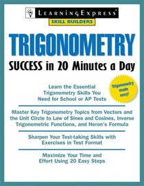 Trigonometry Success In 20 Minutes a Day (Skill Builders)