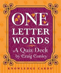 One Letter Words Knowledge Cards Deck