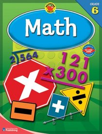Brighter Child Math, Grade 6 (Brighter Child Workbooks)