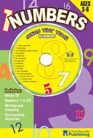 Numbers Sing Along Activity Book with CD (Sing Along Activity Books with CDs)