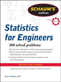 Schaum's Outline of Statistics for Engineers (Schaum's Outline Series)