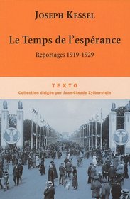 Le Temps de l'esprance (French Edition)