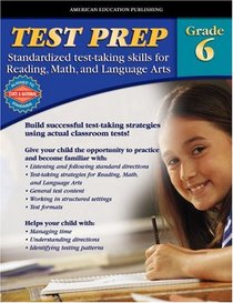 AEP Test Prep, Grade 6 (Aep Test Prep)