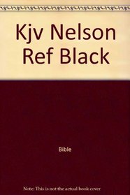 King James Version Indexed Red Letter Reference Bonded Leather Black with Concordance