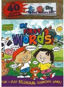 My First Words Sticker Book (Bilingual Builders)
