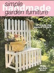 Simple Handmade garden furniture