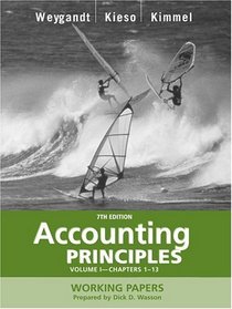 Accounting Principles, with PepsiCo Annual Report, Working Papers, Volume I