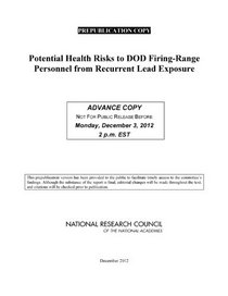 Potential Health Risks to DOD Firing-Range Personnel from Recurrent Lead Exposure
