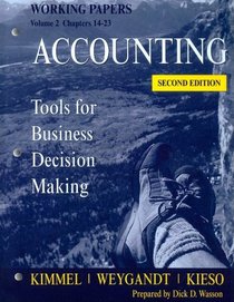 Accounting, Working Papers, Volume 2: Tools for Business Decision Making