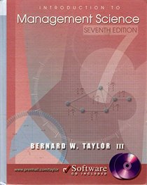 Introduction to Management Science and POM QM for Windows, Version 2 (7th Edition)