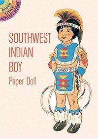 Southwest Indian Boy Paper Doll (Dover Little Activity Books)